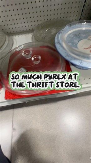 Do you still pick up clear glass Pyrex or no? What do you think about this 12 gallon jug I found! #pyrex #thriftstore #reseller #kitchen #thrifting | Thrifty Redhead