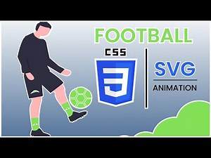FOOTBALL #SVG ANIMATION | with #CSS!!