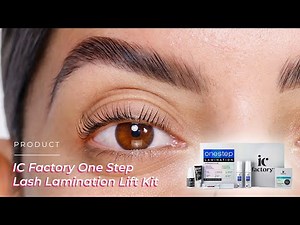 TUTORIAL IC Factory One Step Lash Lamination Lift Kit