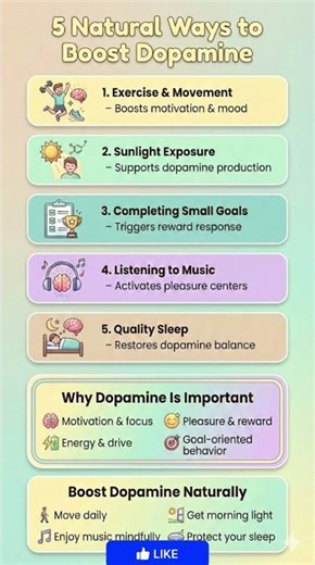 5 Natural Ways to Boost Dopamine