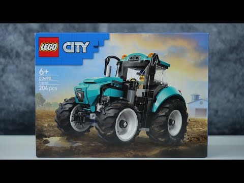LEGO City 60498 Tractor - LEGO Speed Build Review