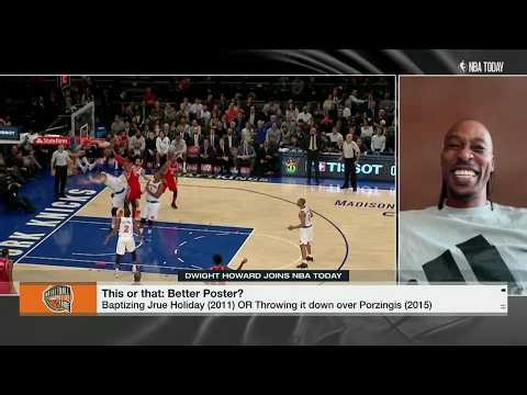 Dwight Howard reacts to highlights from his Hall of Fame career | NBA Today