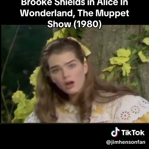 Brooke Shields in The Muppet Show's Alice in Wonderland