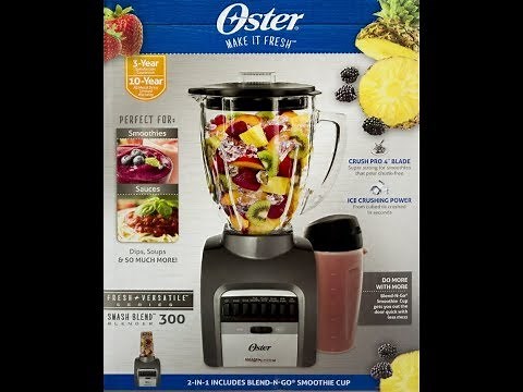 Oster 14 Speeds Smash 300 Blender Quick Review