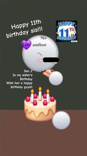 happy birthday sis