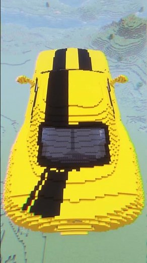 BUMBLEBEE TRANSFORMER HOUSE in Minecraft! #Bumblebee #minecraft #transformers