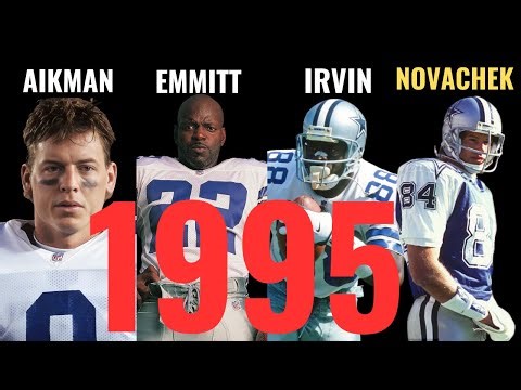 Dallas Cowboys Quadruplets! A Deep dive in the 1995 Dallas Cowboys Season! Jay Novacek