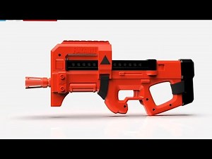 Nerf Fortnite Compact SMG | "P90" | [RESEÑA]
