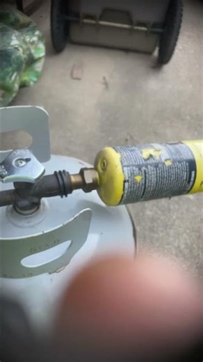 How to refill propane tank