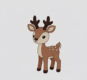 Crochet Deer Pattern PDF | Amigurumi Fawn Tutorial | DIY Woodland Nursery Decor | Forest Animal Plushie Pattern - Etsy