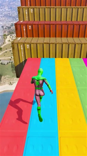 GTA 5 Epic Ragdolls | Spider-Man Jumps/Fails ep. 3305