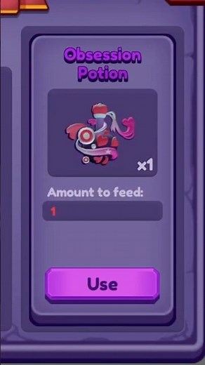 Vulcoramor dragon and Obsession potion in Dragon Adventures Roblox