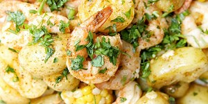Stovetop Shrimp Boil