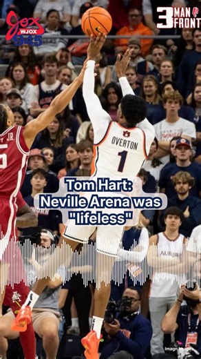 WJOX 94.5 | “I’ve never seen that place, from a student section, empty like that. That was disappointing.” - Tom Hart #CBB #CollegeBasketball @3manfront | Instagram