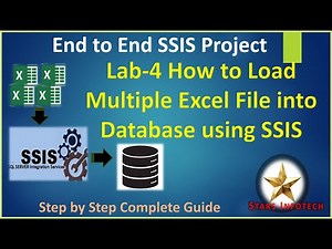SSIS Lab 4 How to Load Multiple Excel File into Database Using SSIS |