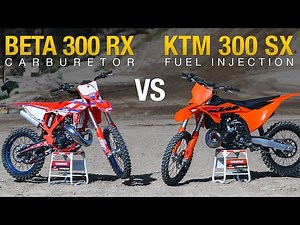 Carbureted or Fuel Injected 300 Two Stroke? | Beta 300 RX vs KTM 300 SX Comparison