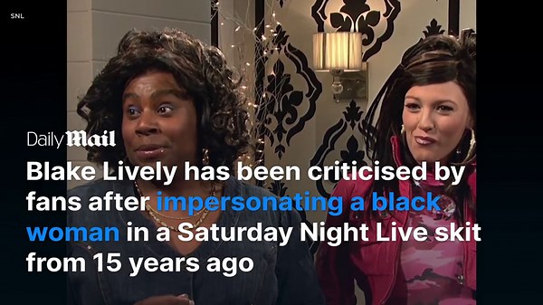 Blake Lively impersonates a black woman in resurfaced SNL clip