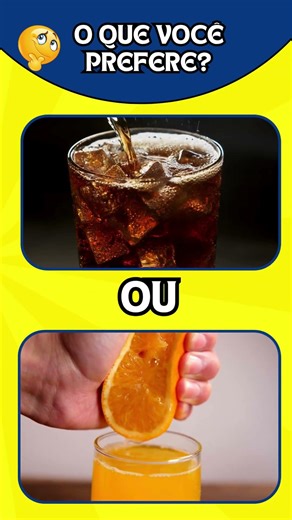 O que você prefere? #quiz #perguntaserespostas
