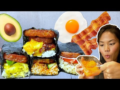 EASY Spam Musubi - 4 NEW Ways and Flavors To Try!