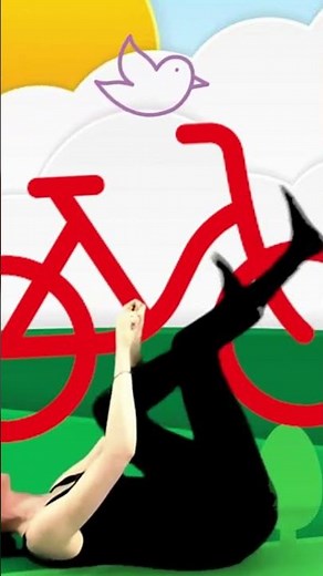 On two wheels to the farm 🚴‍♂️🐄 Kids' yoga adventure