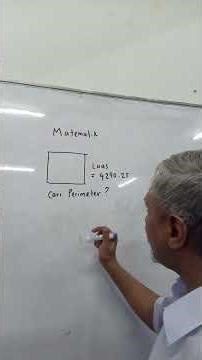 Cari Perimeter Tingkatan 1 #matematik #maths #matematikspm