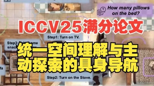 ICCV25满分论文 | MTU3D统一空间理解与主动探索的具身导航