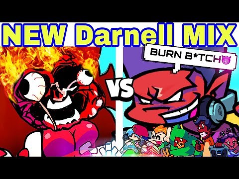 Friday Night Funkin' Darnell-Mix IS HERE | Playable Darnell Mod OUT NOW NEWEST FNF UPDATE (FNF Mod)