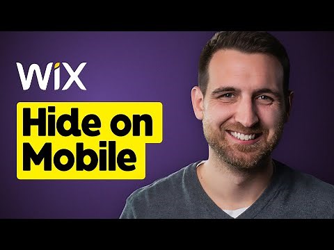 How to Hide Sections on Mobile on Wix