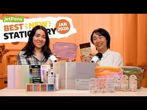 Best New Stationery of MARCH 2026 at JetPens | Planners, Gel Pens, Stamps, Stickers, & MORE! ✨