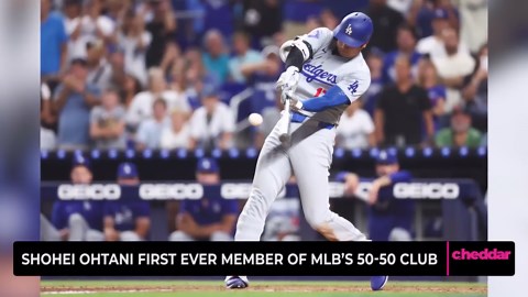 Shohei Ohtani First Ever Member Of MLB's 50-50 Club