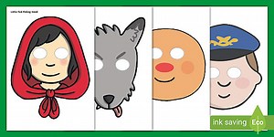 Role Play Masks to Support Teaching on The Jolly Christmas Postman