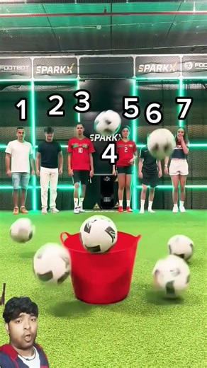 1,2,3,4,5,6 OR 7?🤔⚽