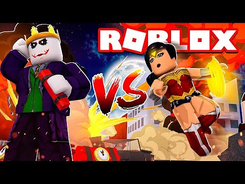 SUPER VILLAIN vs SUPER HERO in MAD CITY | Roblox - Mad City