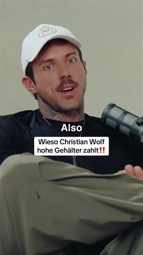 Wieso Christian Wolf hohe Gehälter zahlt