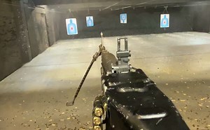 美国M60机枪靶场试射
