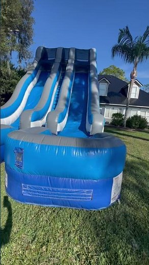 27' Double Lane Water Slide Rental | WET or DRY | Water Slide Rentals | Ocala Premier Inflatables