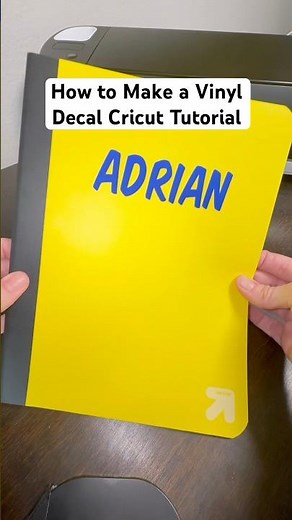 ￼What vinyl do you need to make a decal with Cricut? Learn how to use transfer tape and apply decals