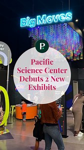 After a month-long closure, Seattle’s @pacsci is back and better than ever with two brand-new exhibits! Even better? Tickets are over 50% off through Nov. 20, so now’s the perfect time for families to explore what’s new at a discount. 🎟️😍 Say goodbye to the beloved dinos and hello to “Spiders: From Fear to Fascination,” featuring more than a dozen live arachnids, hands-on fun, spidey games and even a chance to project your own spider on the big screen. Not into creepy crawlies? “Big Moves” cel