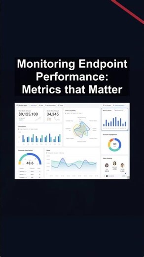 Monitoring Endpoint Performance: Metrics that Matter #ai #artificialintelligence #machinelearning
