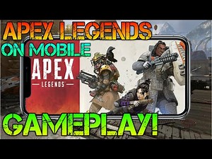 APEX LEGENDS ON MOBILE! GAMEPLAY (ON PC AGAINST PC PLAYERS)