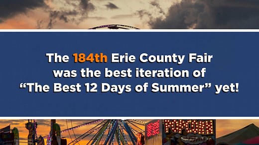 5.5K views · 76 reactions | ✨ A summer to remember at the Erie County Fair!  From the heart-pounding rides and live entertainment to the delicious food and family fun, this year's fair had it all. Take a look back at the excitement, the smiles, and the unforgettable moments that made Erie County Fair 2024 one for the books. See you August 6th-17th, 2025!  | The Erie County Fair | Facebook