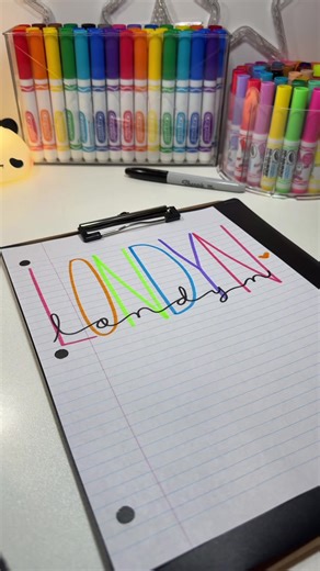 Replying to @THE_REAL_LONDYN #londyn #name #request #letters #writing how to write Londyn