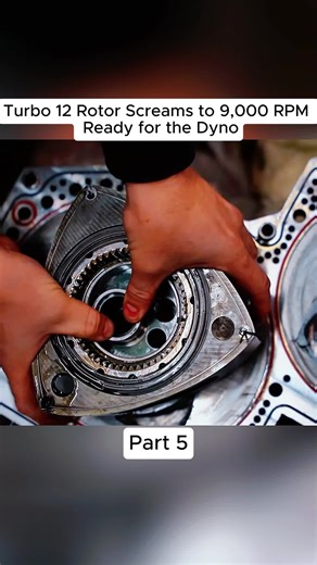 Turbo 12 Rotor Engine Reaches 9,000 RPM