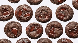 Obscenely Chocolatey Chocolate Cookies