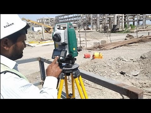 Total station Basic | Column marking with TS | Resection
