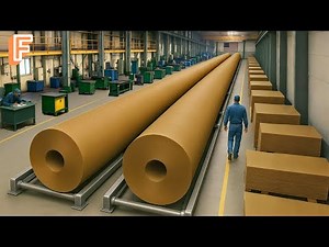 How Millions Of Cardboard Boxes Are Produced Every Day Inside Massive Production Line