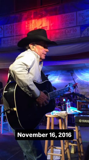 Nine years ago this week, George Strait took the stage at Gruene Hall. @gruenehall @georgestrait #texas #countrymusic #iheartcountry #georgestrait #gruenehall @bobpickettradio | 98.1 KVET