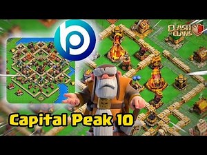 NEW Best Capital Peak 10 & Barbarian Camp 5 Base Layouts | Clan Capital | Clash of Clans