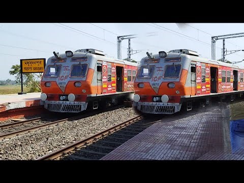 Superfast Kolkata Local Train Journey | Indian Railways EMU