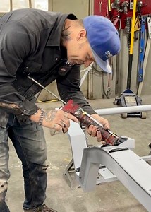 Seam sealing all the welds on the chassis 🔥 | Bad Chad